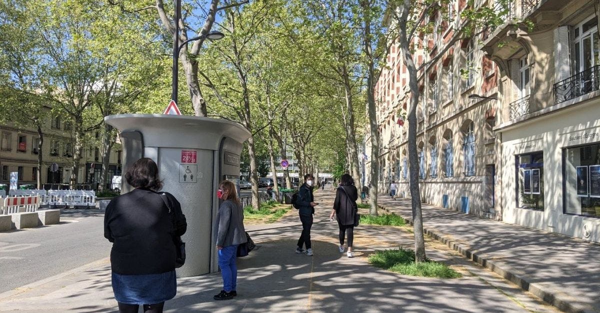 Il n'y a pas assez de toilettes publiques en France