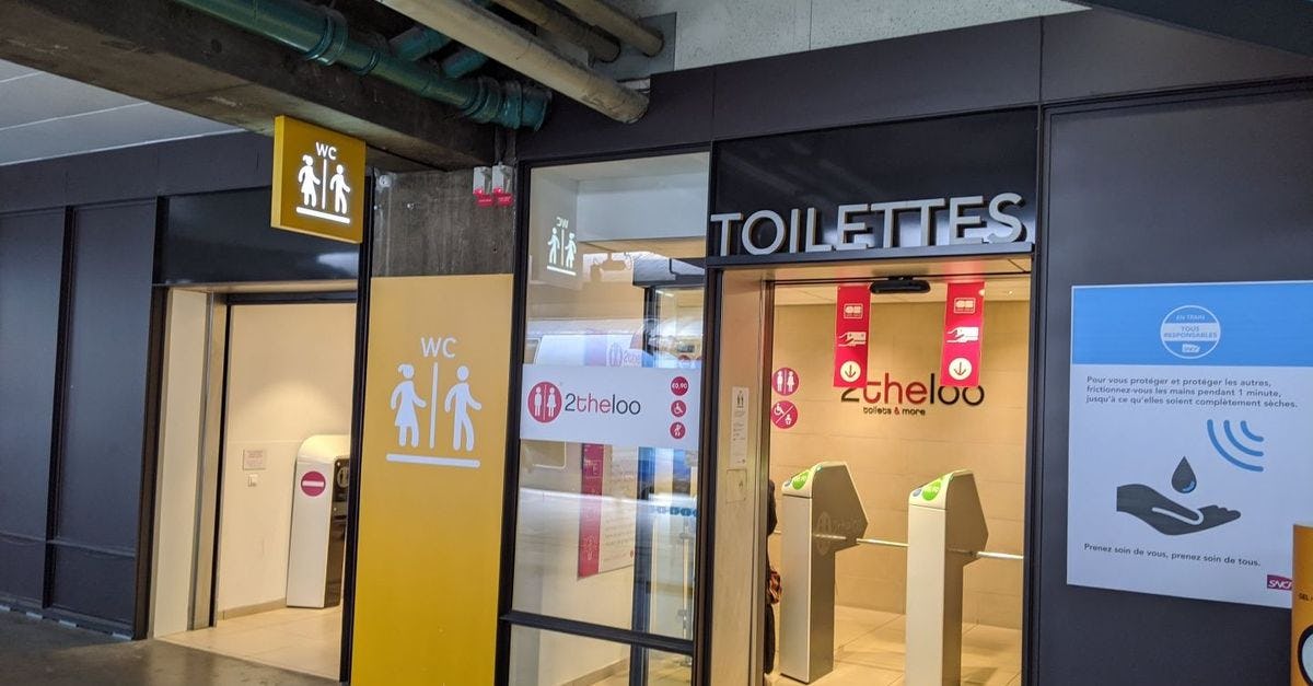 Les toilettes publiques dans les gares bientôt gratuites, annonce la SNCF